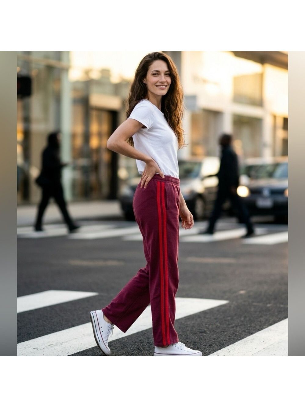 Old navy maroon sweats size medium